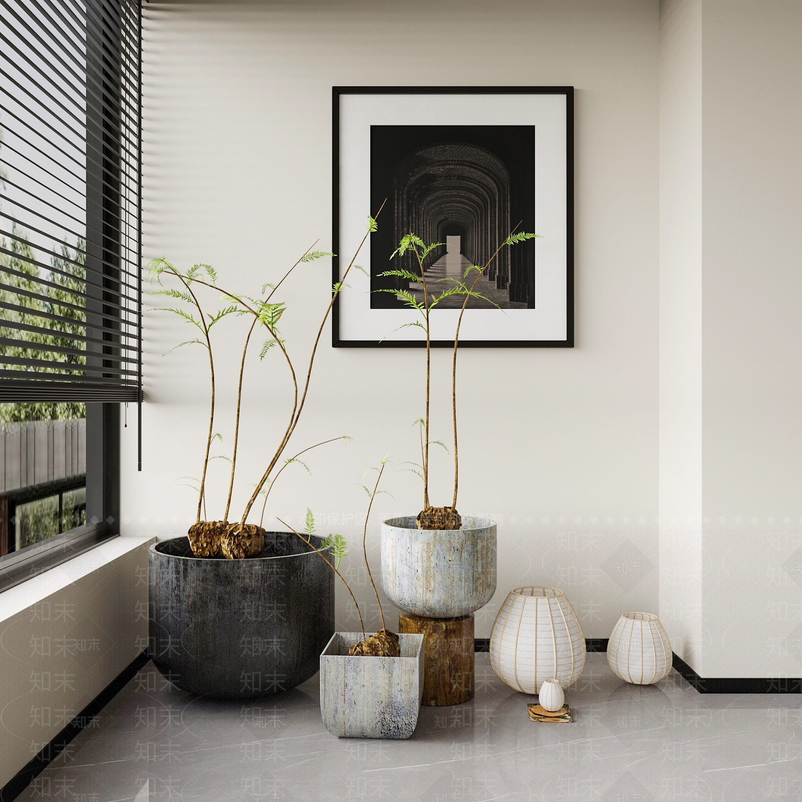 盆栽3D模型下载【ID:1167889024】