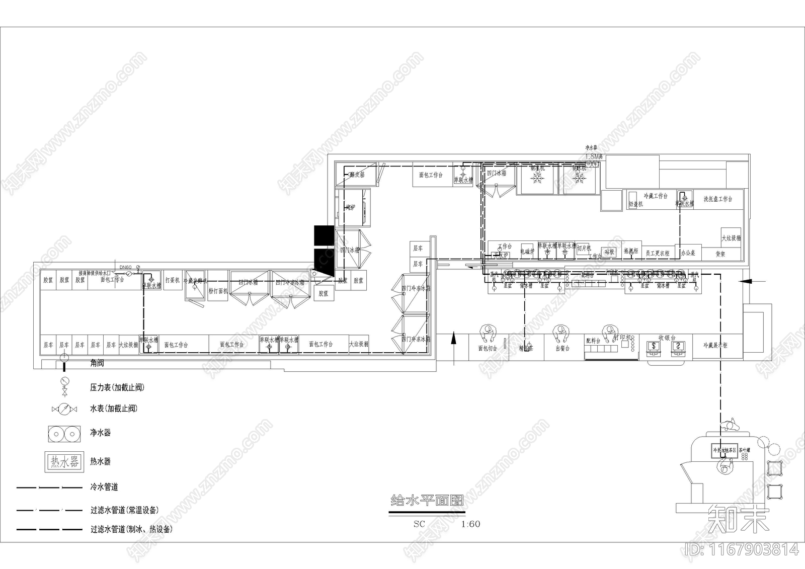 给排水图施工图下载【ID:1167903814】