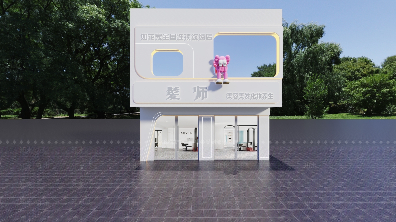 现代其他商业空间3D模型下载【ID:1167909523】