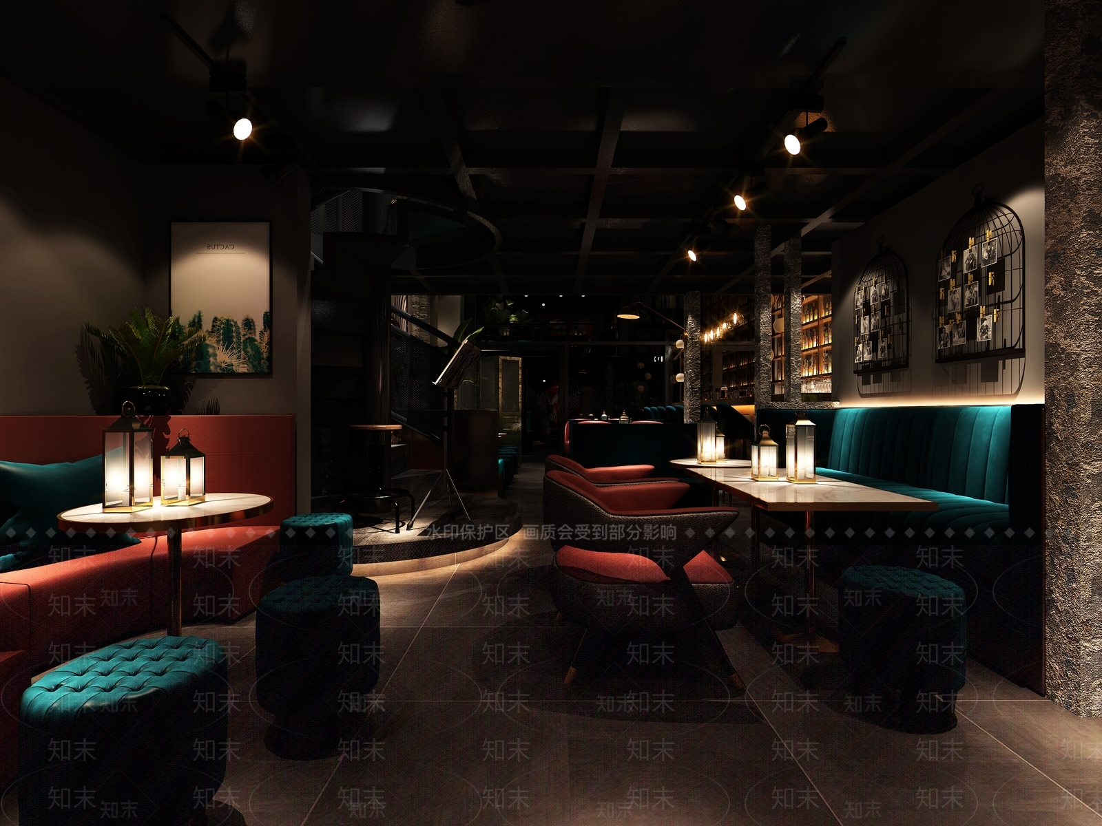 工业复古酒吧3D模型下载【ID:1167914266】