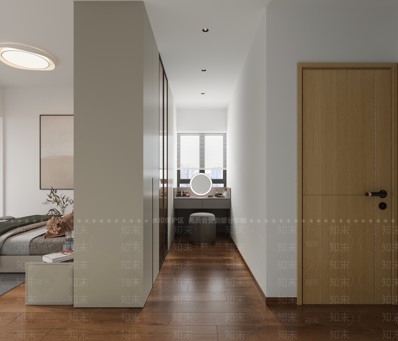 现代衣柜3D模型下载【ID:1167921087】