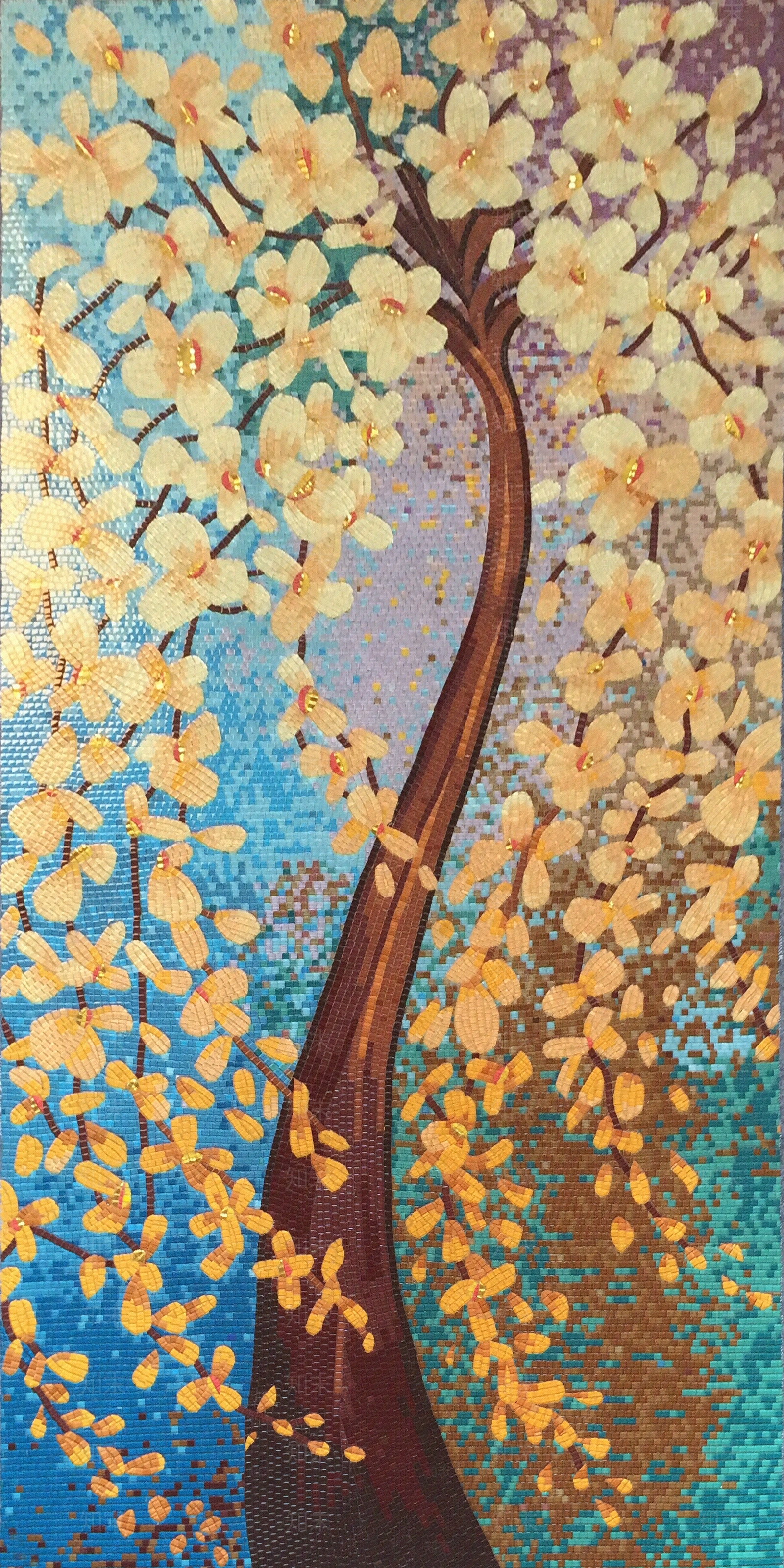 现代新中式马赛克贴图下载【ID:1167924523】