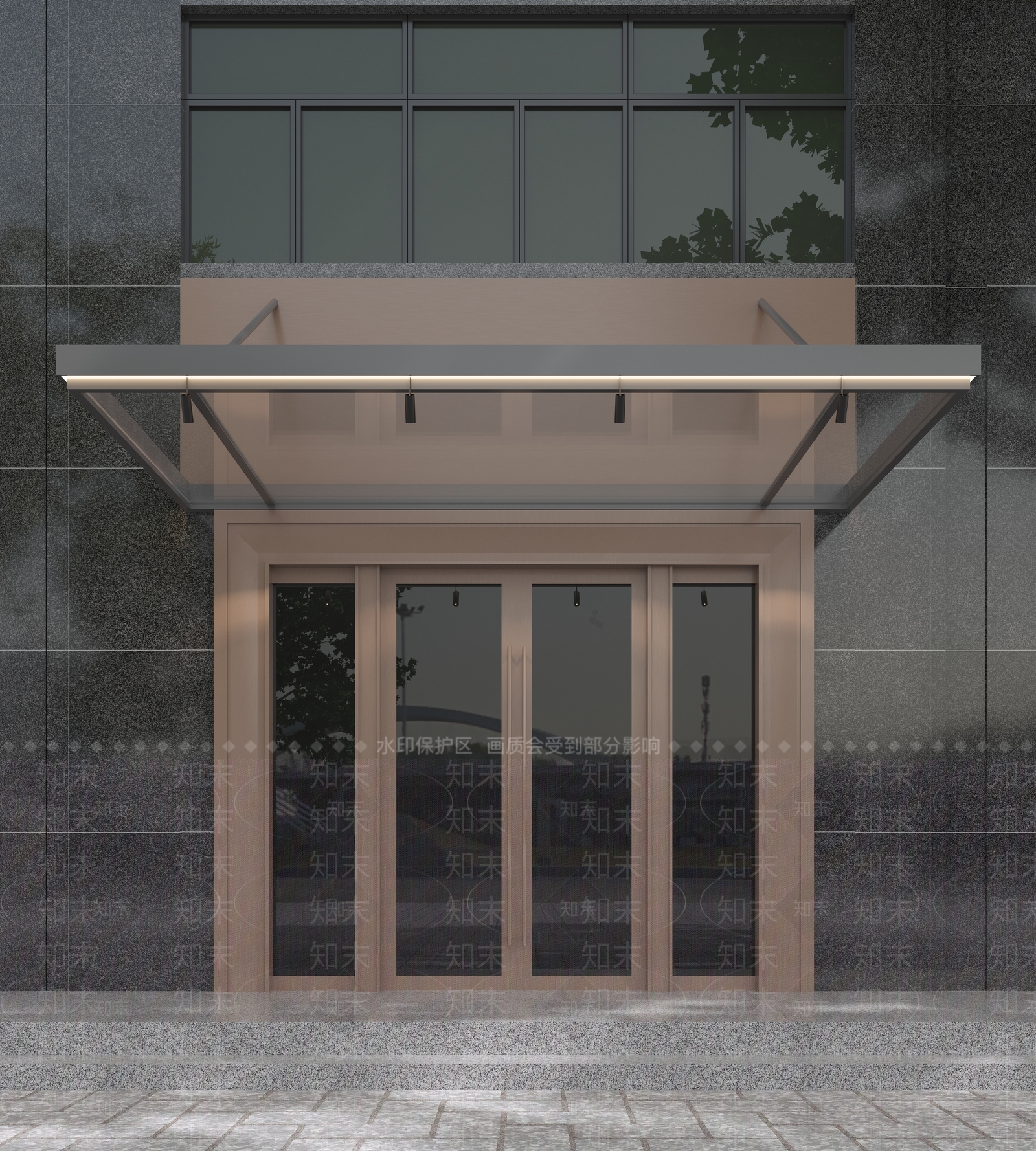 现代售楼处3D模型下载【ID:1167928358】