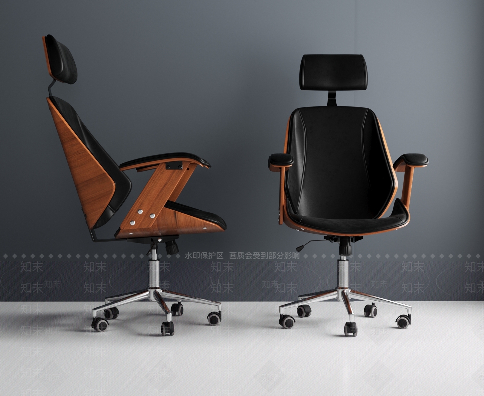 现代法式其他椅子3D模型下载【ID:1167931987】