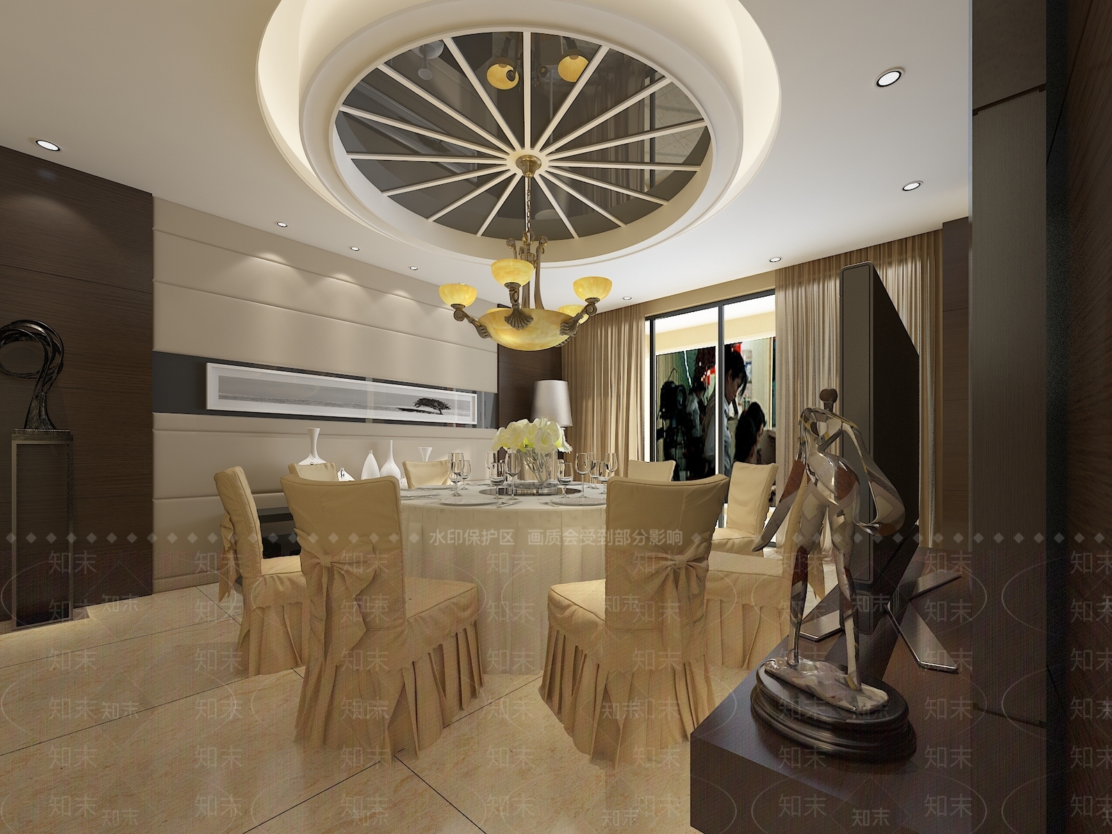 现代包厢3D模型下载【ID:1167946068】