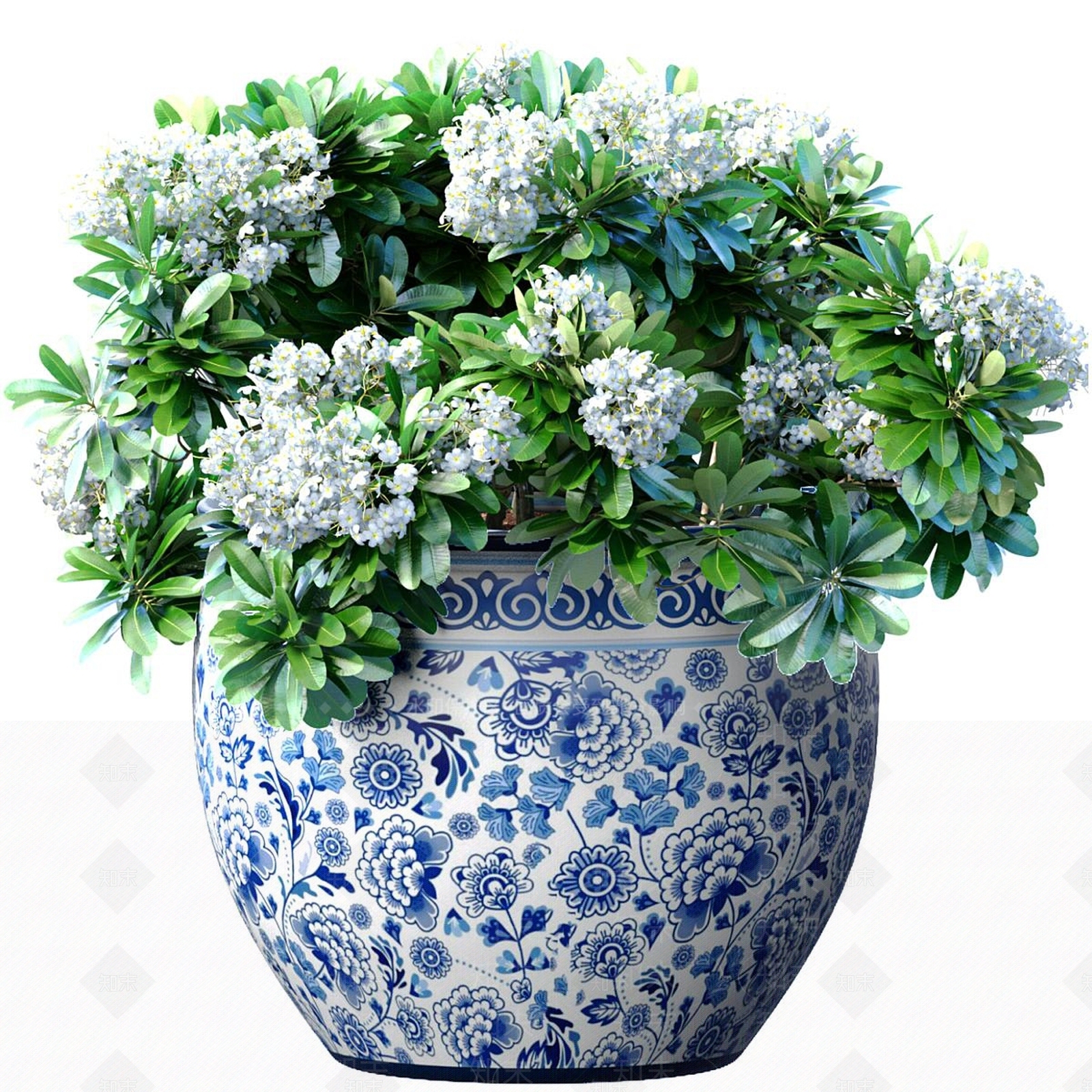 盆栽3D模型下载【ID:1167951417】