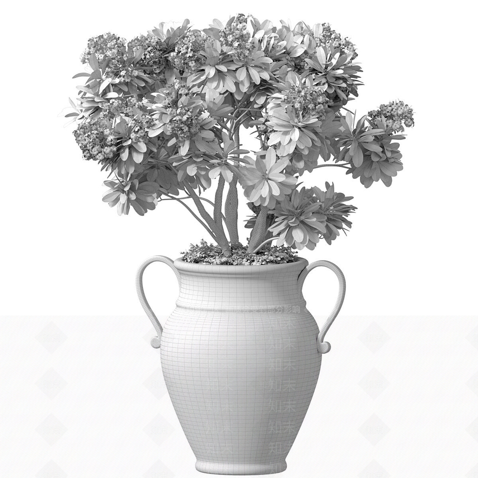 盆栽3D模型下载【ID:1167952258】