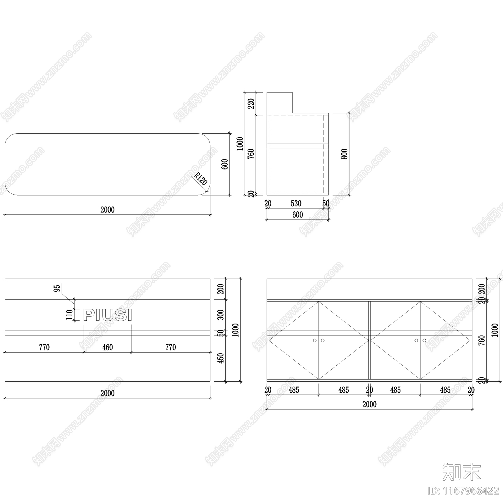 现代展厅cad施工图下载【ID:1167966422】