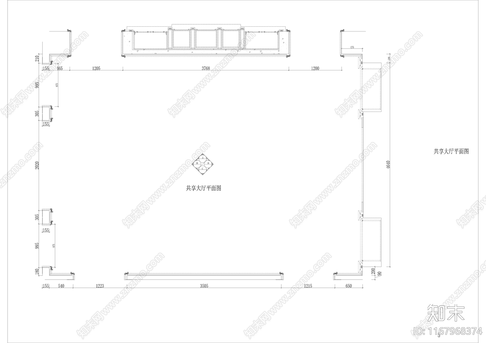 展厅施工图下载【ID:1167968374】