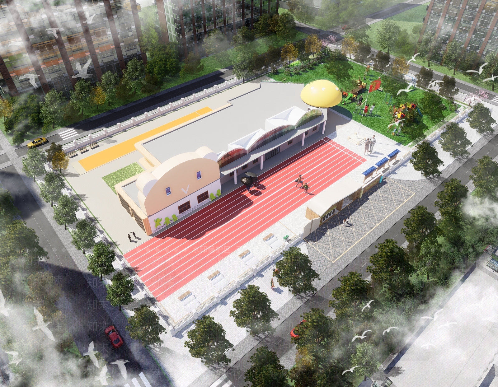 现代其他公共建筑SU模型下载【ID:1167988233】