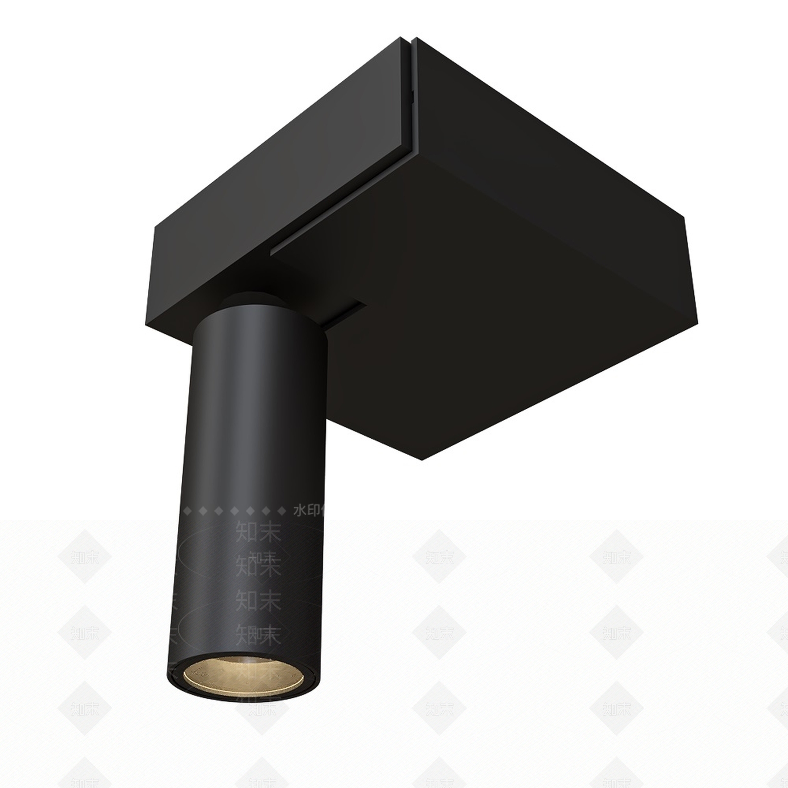 现代欧式筒灯3D模型下载【ID:1167982836】