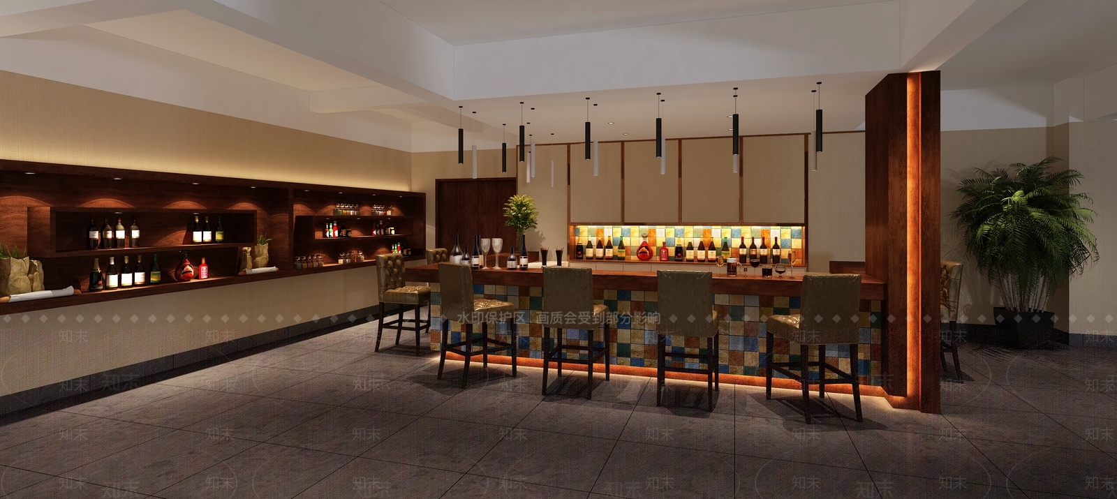 酒柜3D模型下载【ID:1167986245】