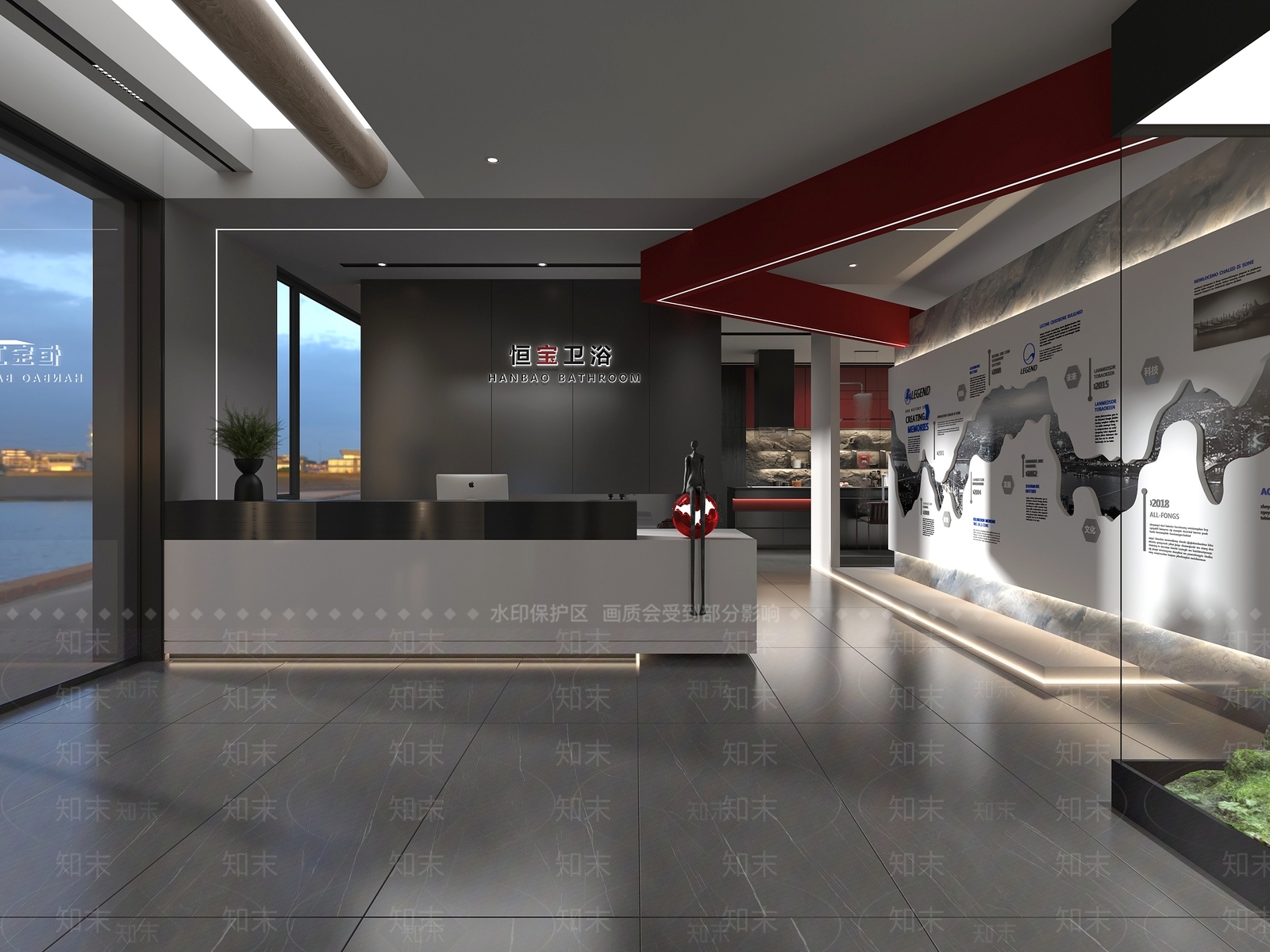 现代家居专卖店3D模型下载【ID:1167986281】