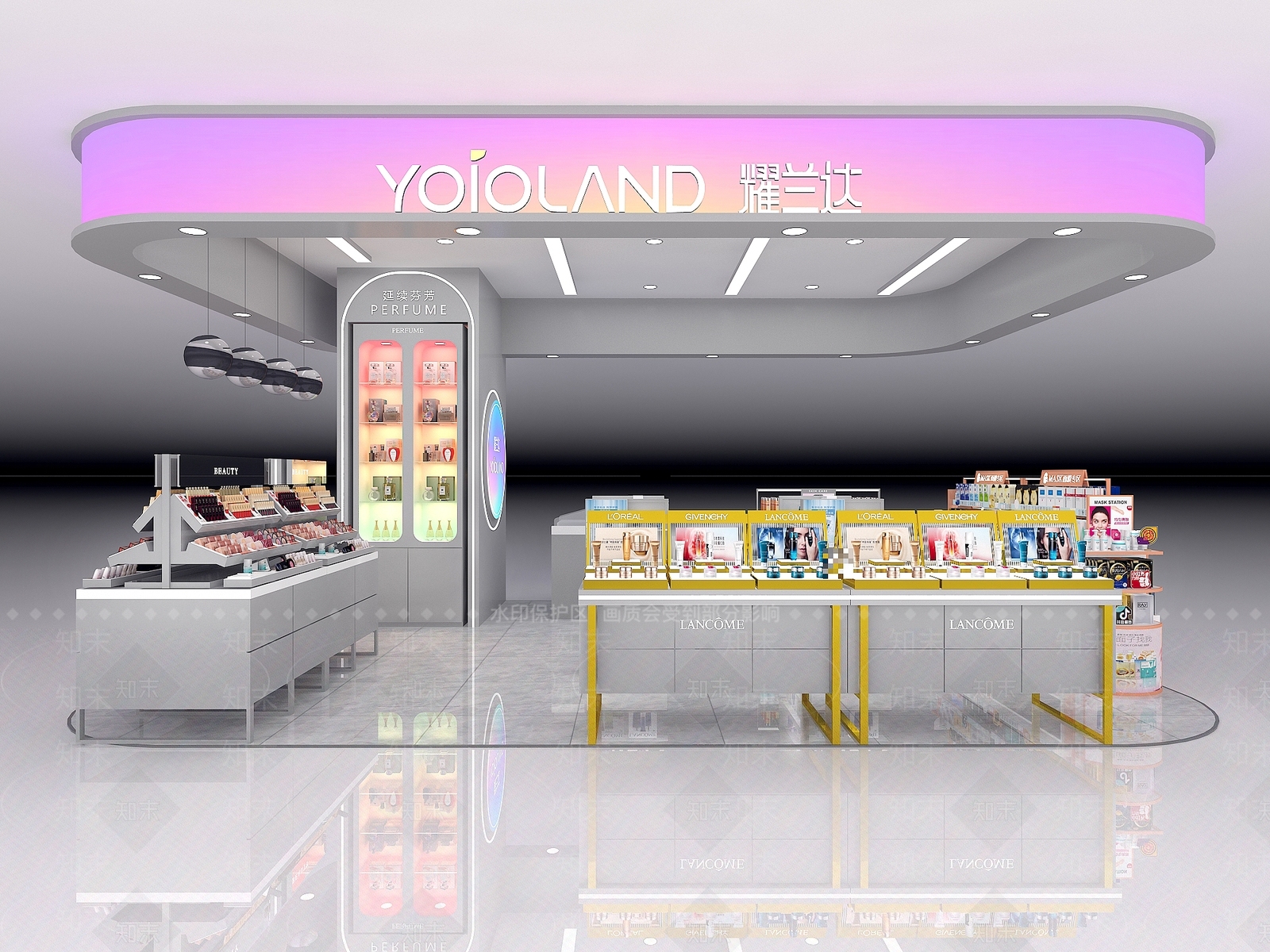 现代其他商业空间3D模型下载【ID:1167987518】