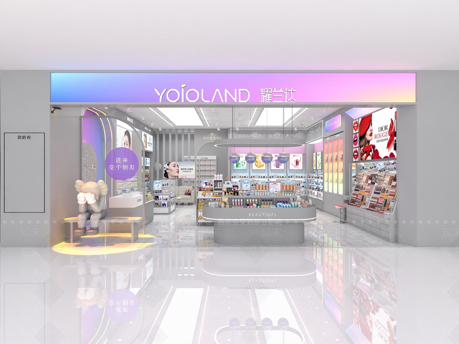 现代其他商业空间3D模型下载【ID:1167991688】