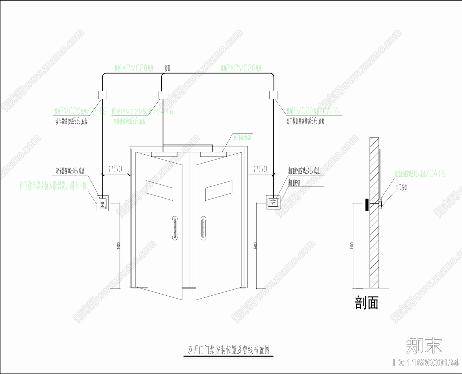 现代实验室cad施工图下载【ID:1168000134】