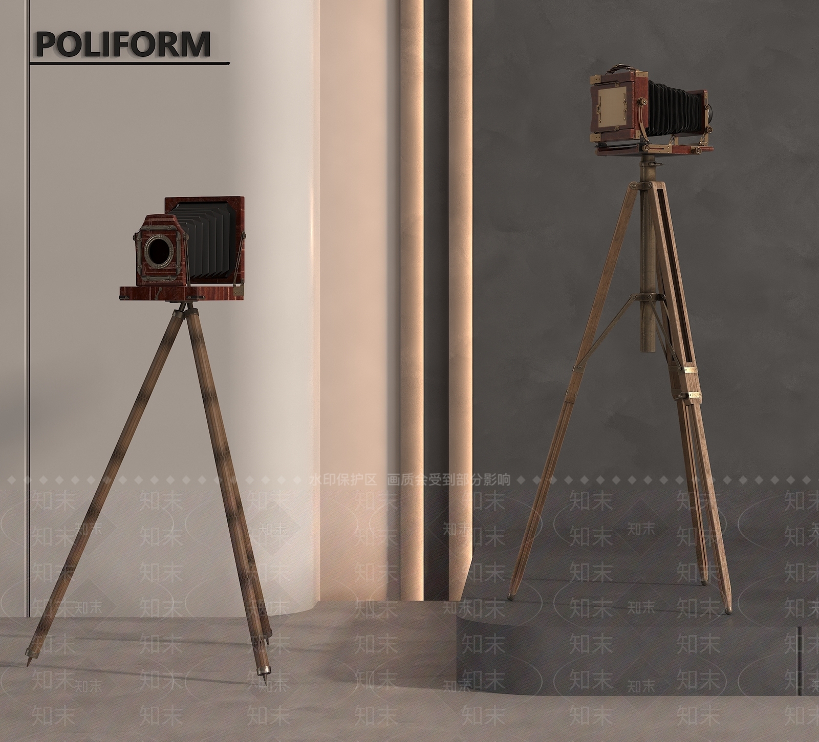 投影3D模型下载【ID:1168004174】