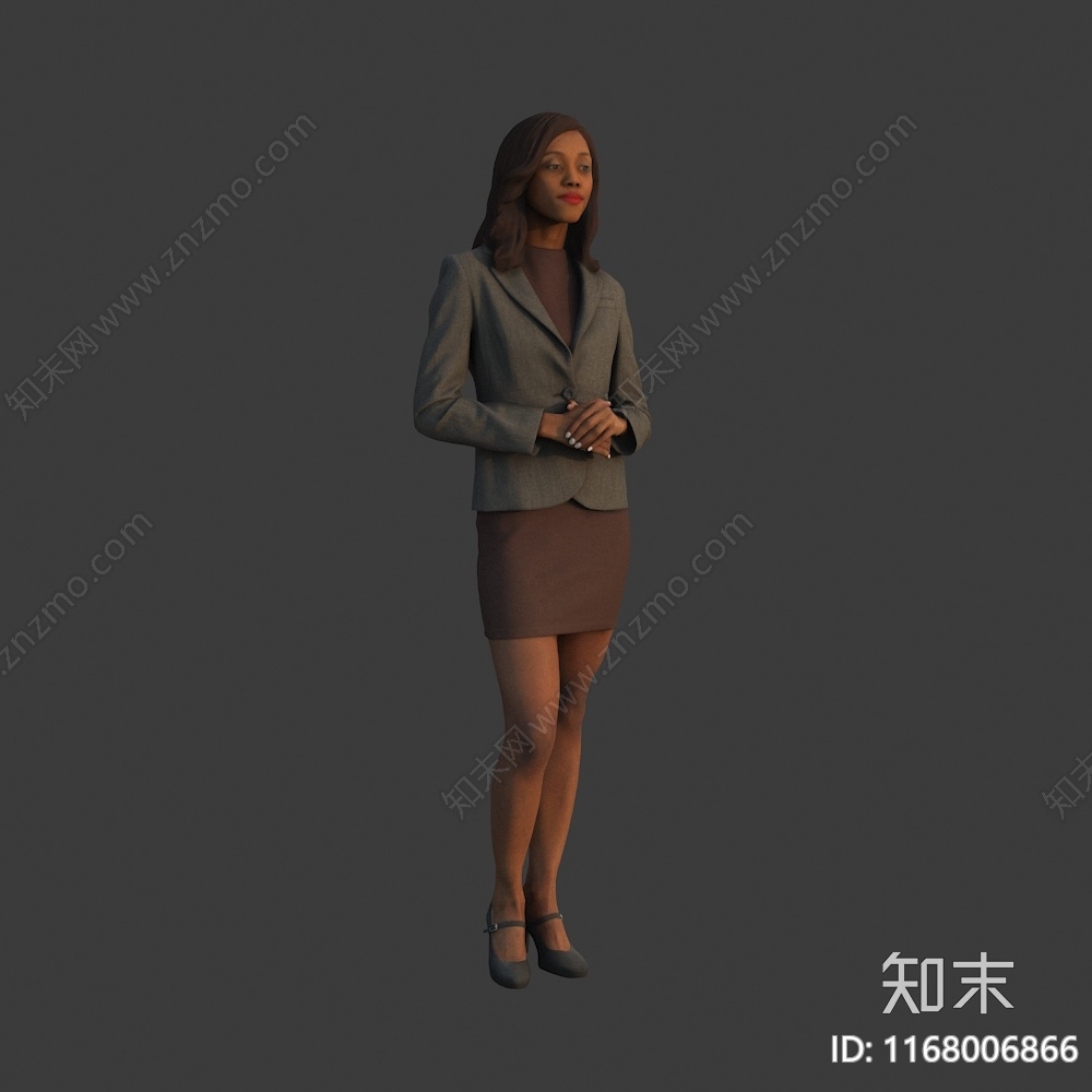 女人3D模型下载【ID:1168006866】