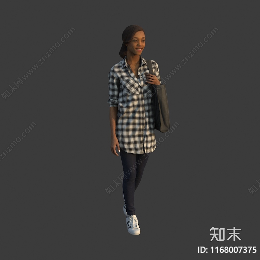 女人3D模型下载【ID:1168007375】