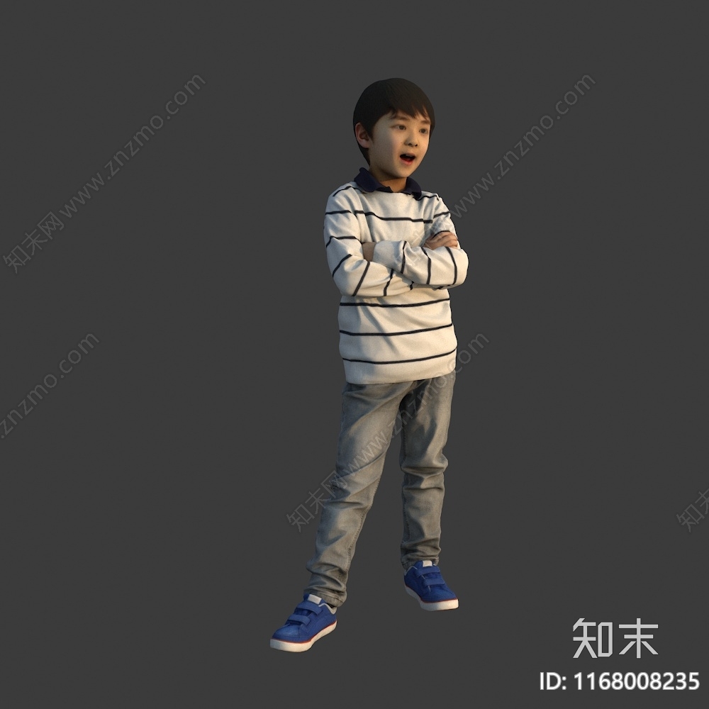 儿童3D模型下载【ID:1168008235】