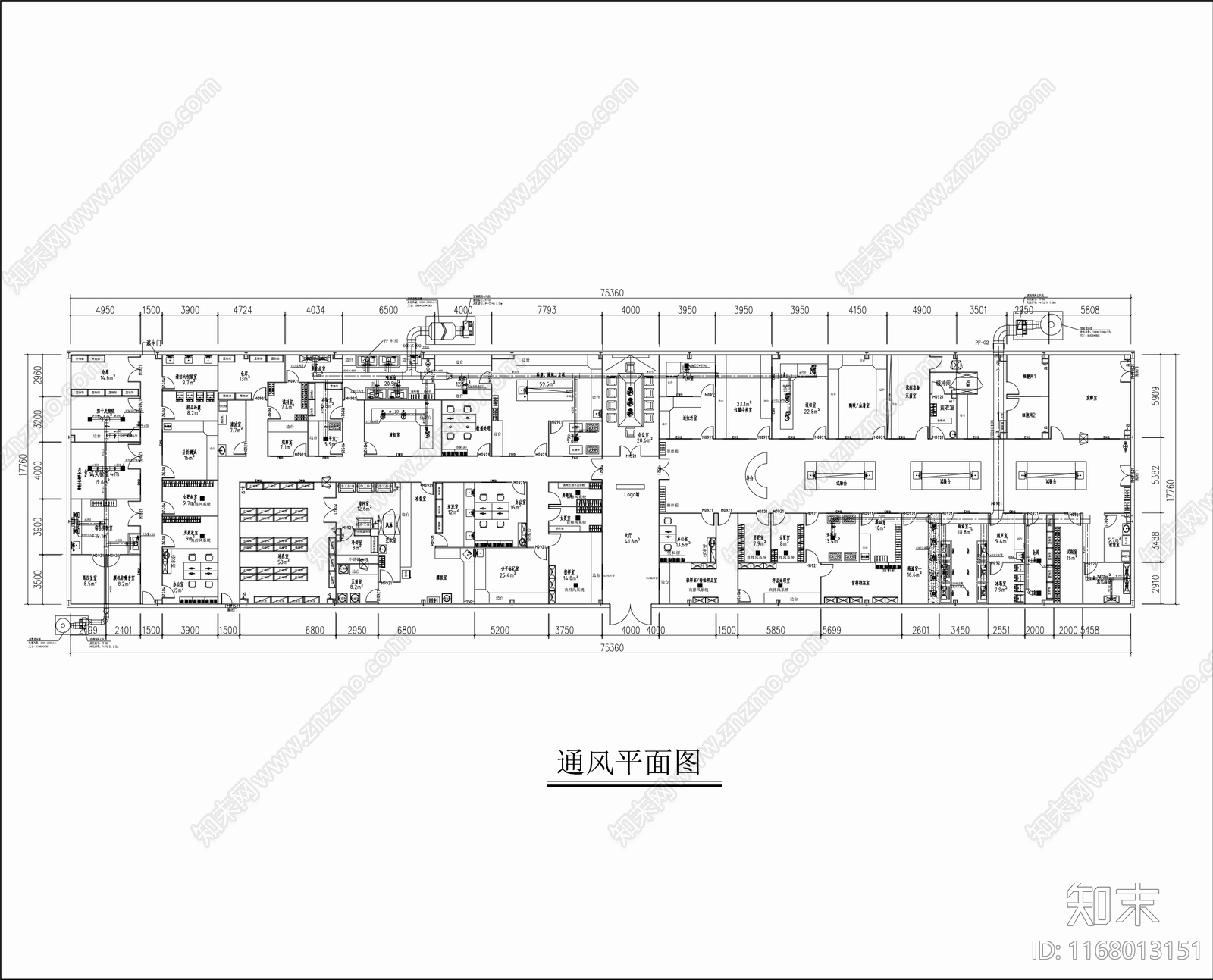 现代其他工装空间施工图下载【ID:1168013151】