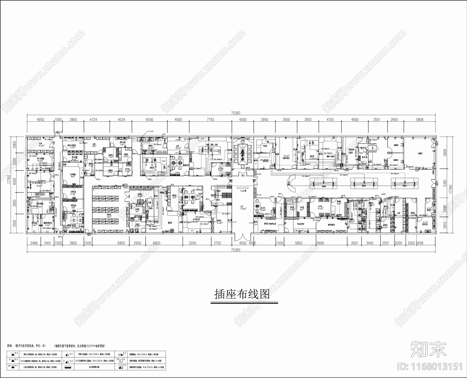 现代其他工装空间施工图下载【ID:1168013151】