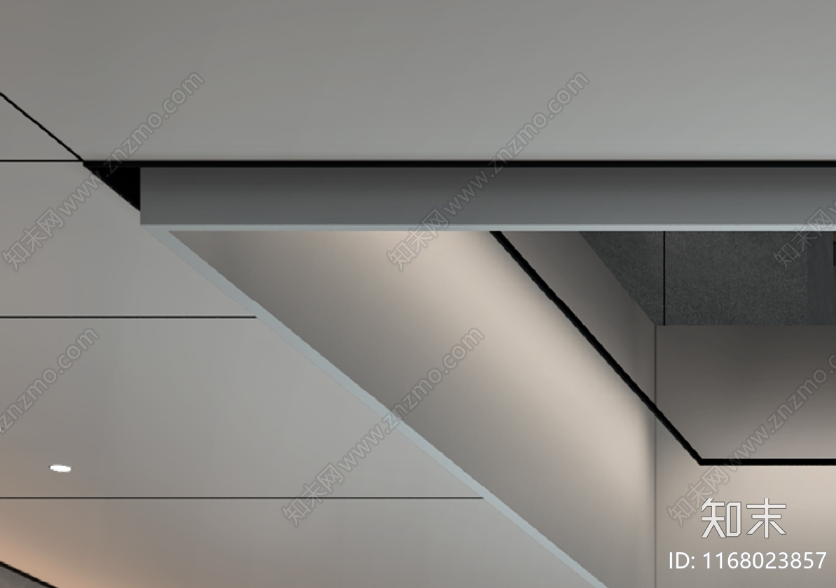 现代吊顶节点施工图下载【ID:1168023857】