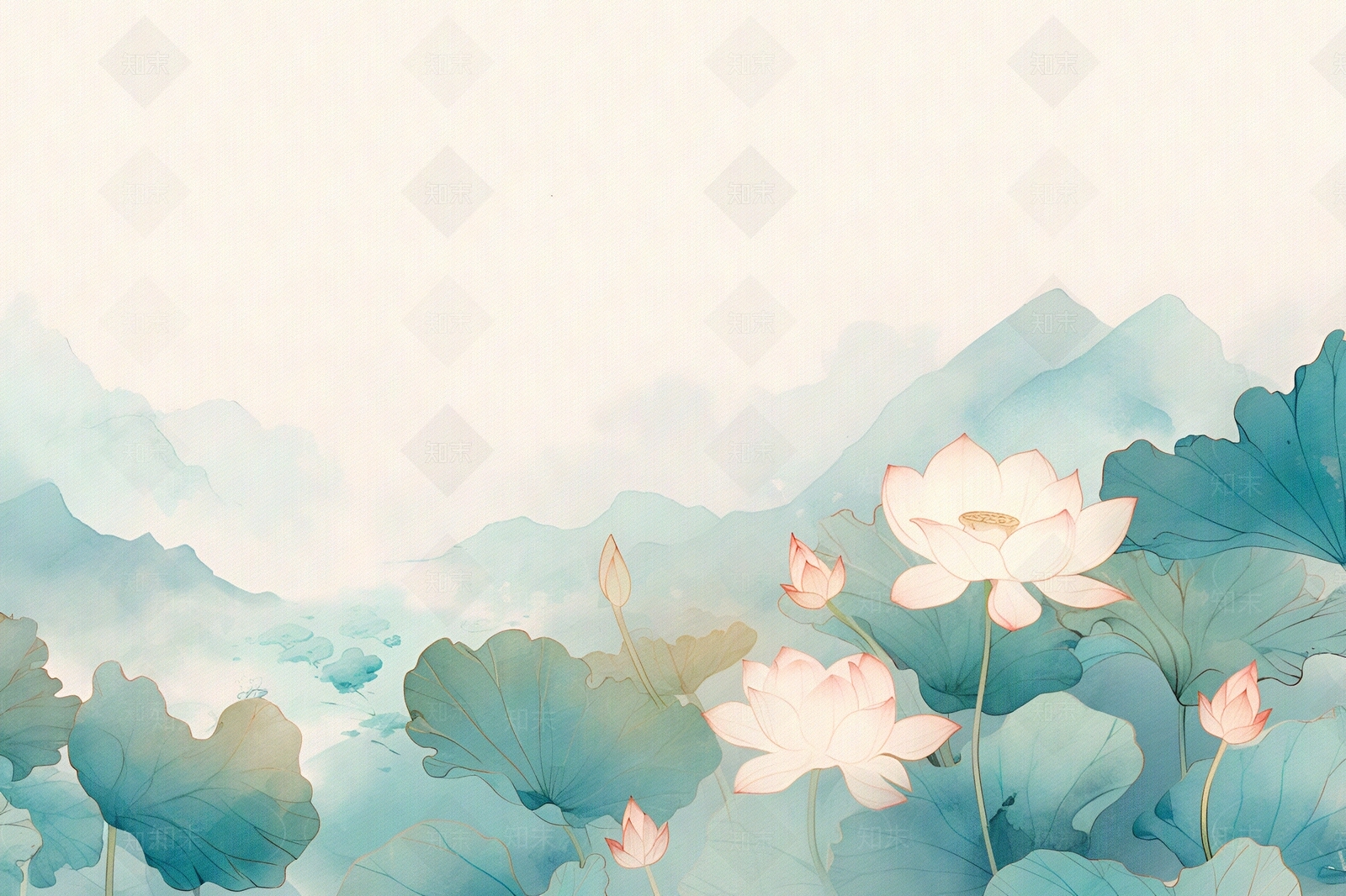 新中式中式壁画贴图下载【ID:1168024426】_【知末网贴图库】