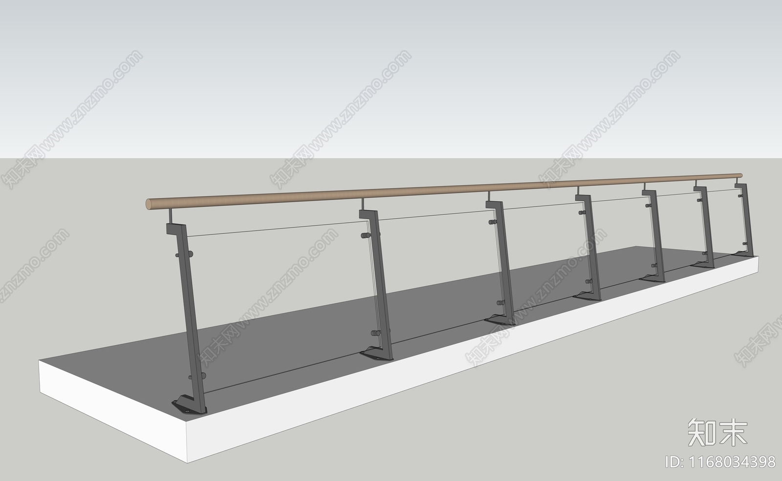 新中式现代扶手SU模型下载【ID:1168034398】