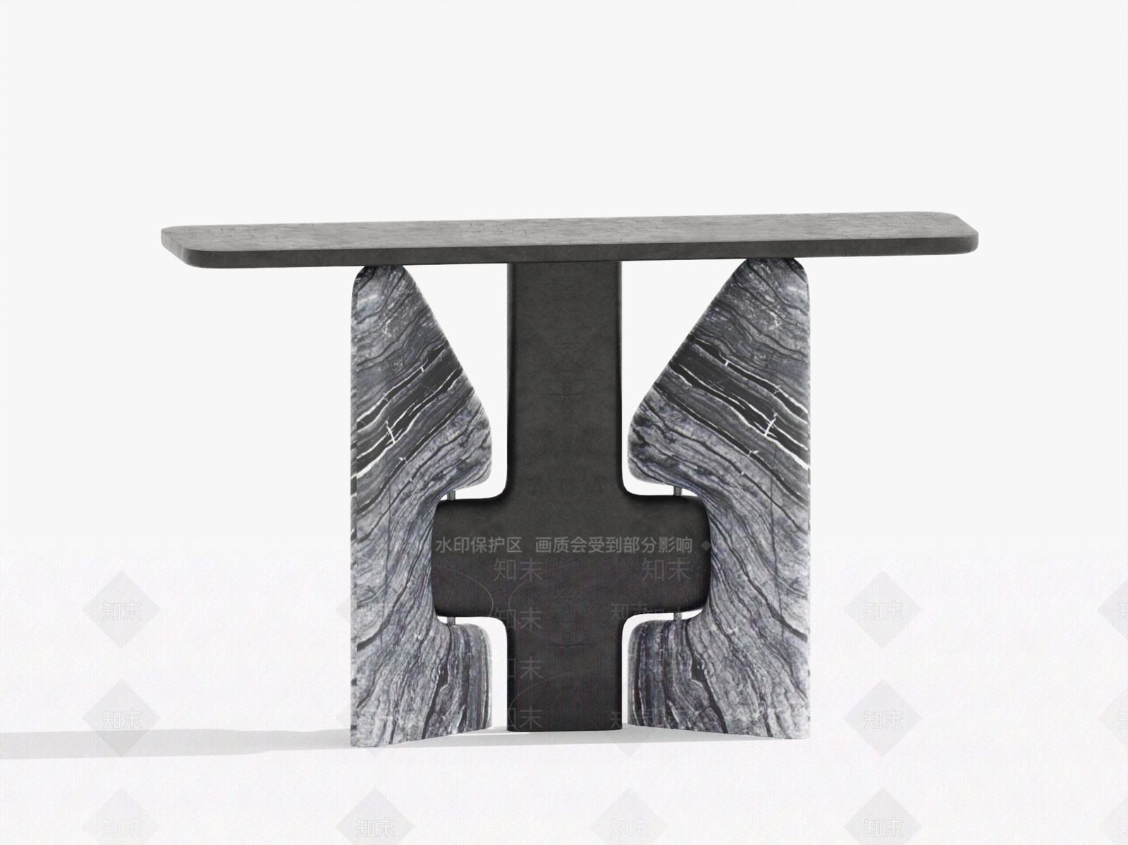 现代玄关柜3D模型下载【ID:1168036412】