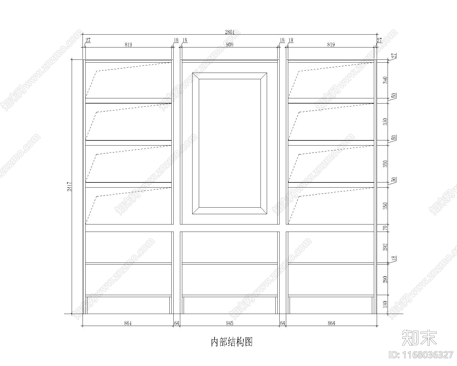 新中式家具节点详图施工图下载【ID:1168036327】