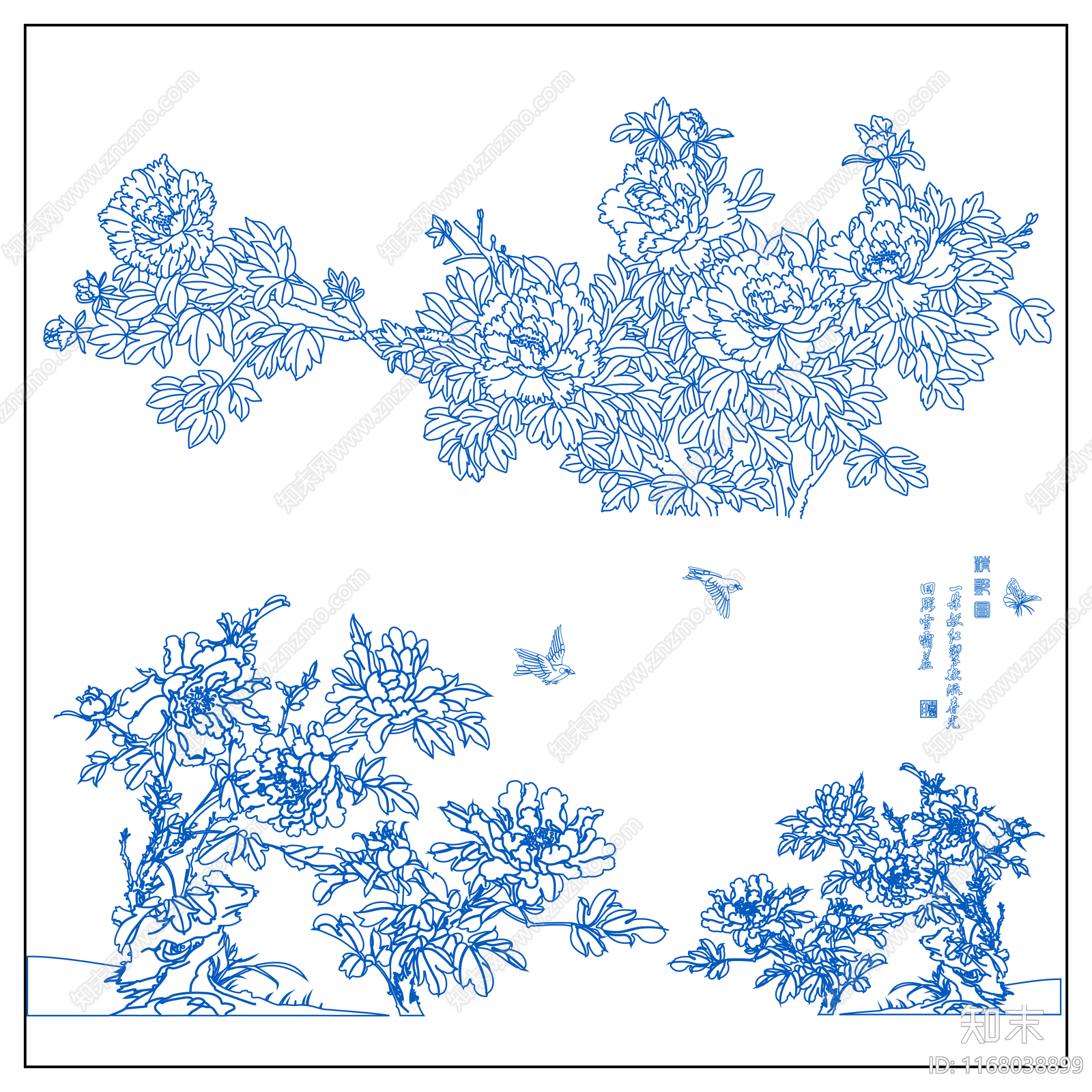 现代挂画贴图下载【ID:1168038899】