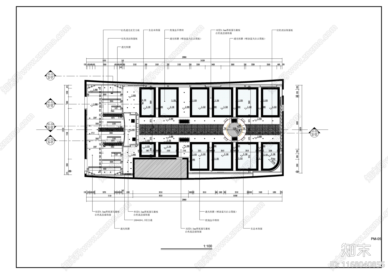 其他文化空间cad施工图下载【ID:1168040855】