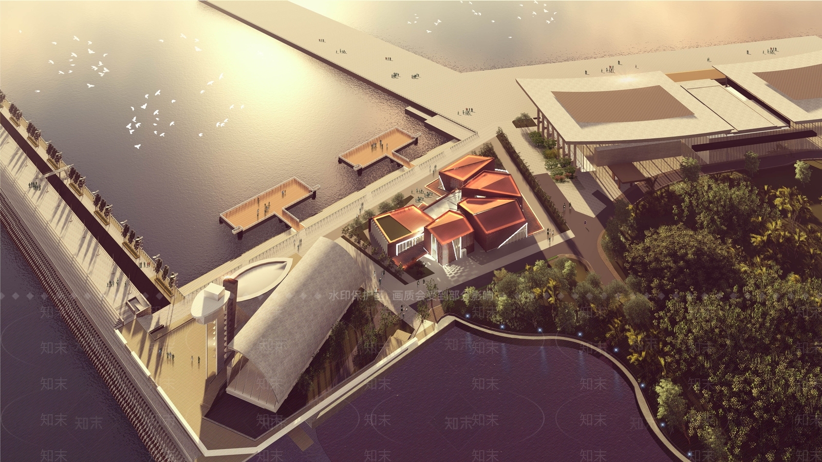 现代简约其他公共建筑SU模型下载【ID:1168043536】