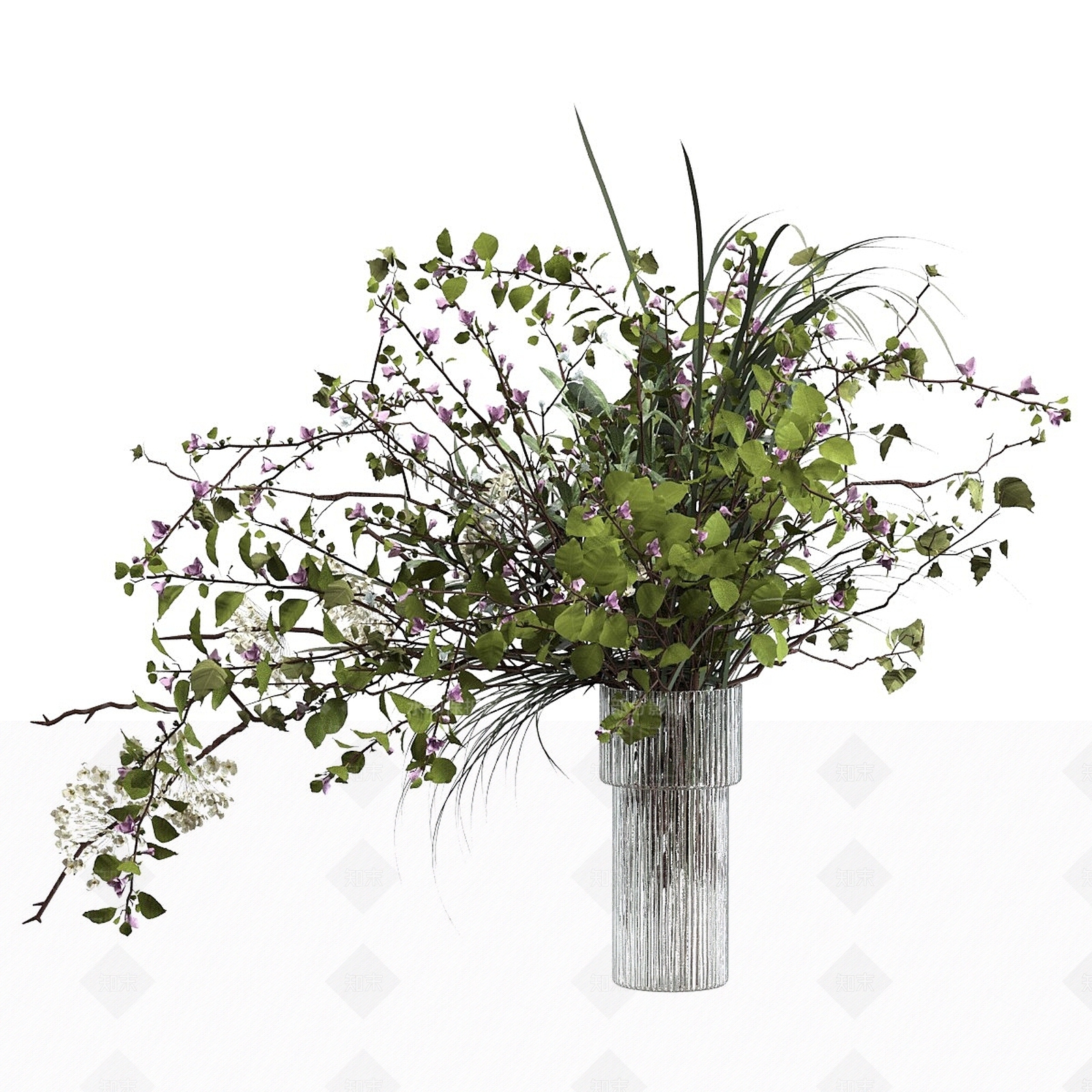 现代花艺3D模型下载【ID:1168045652】