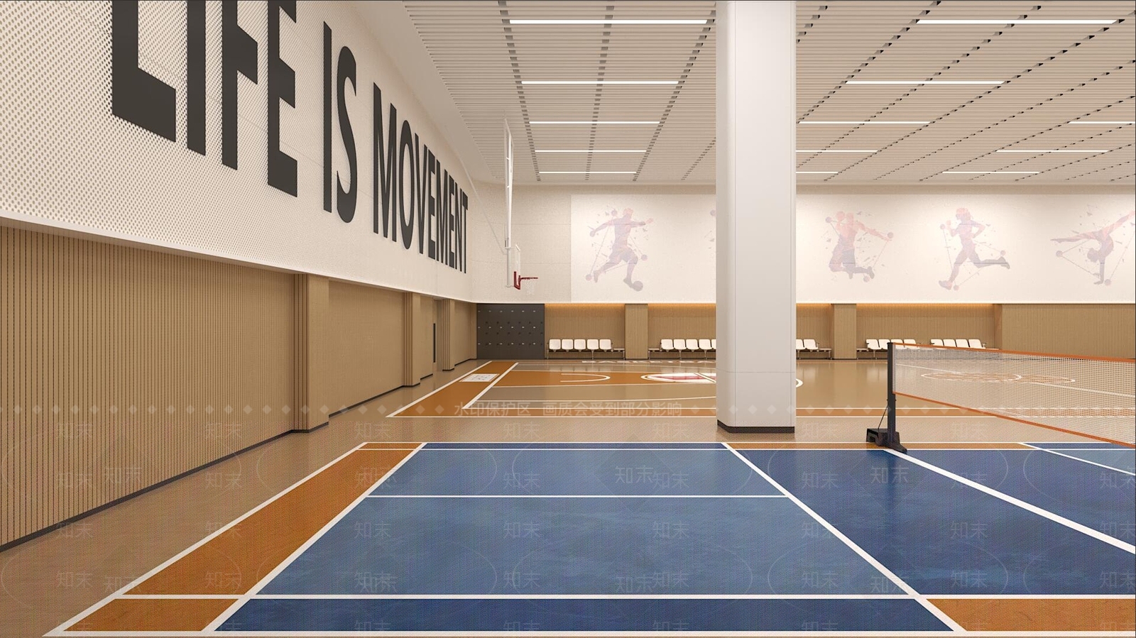 现代体育馆3D模型下载【ID:1168051591】