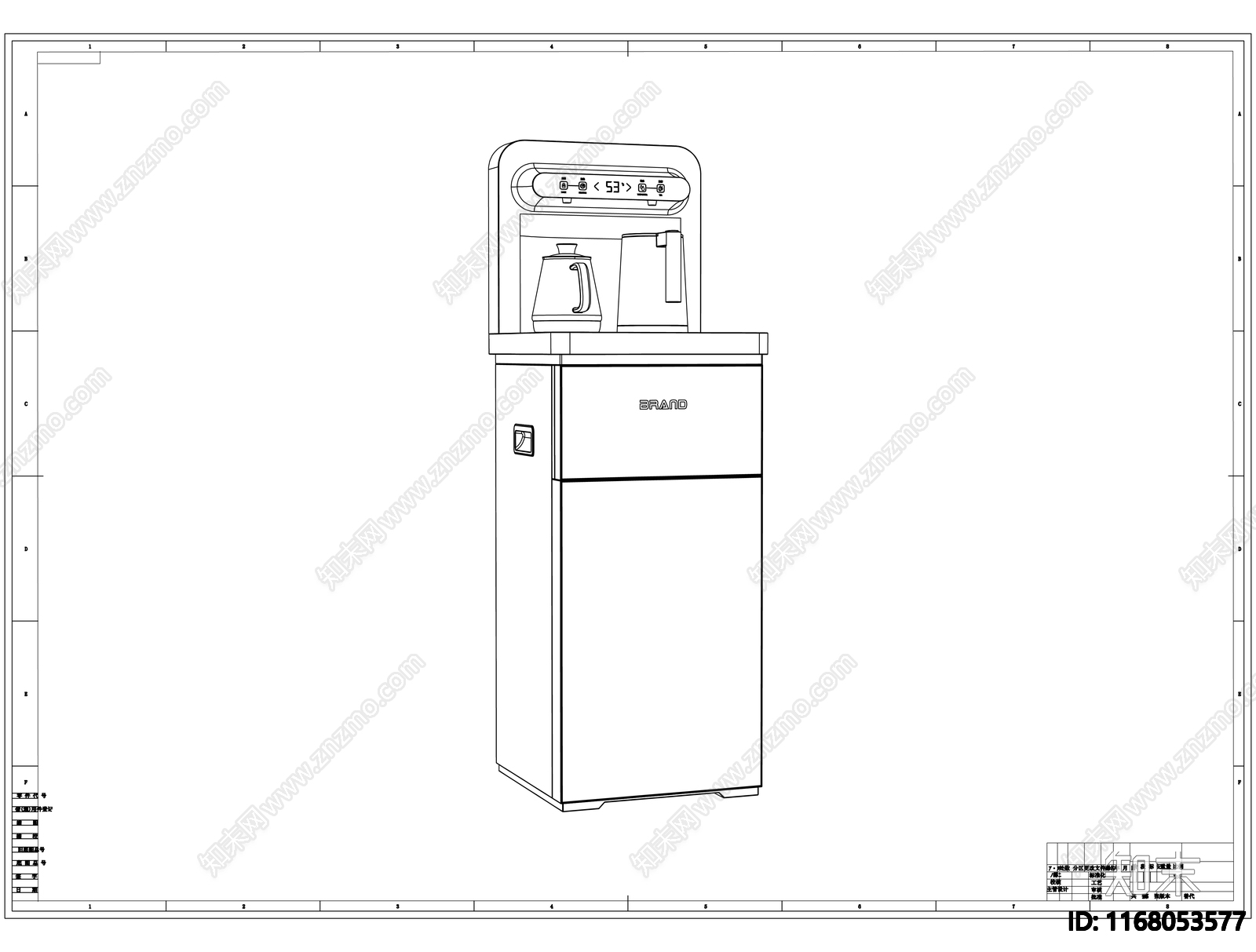 现代新中式电器施工图下载【ID:1168053577】