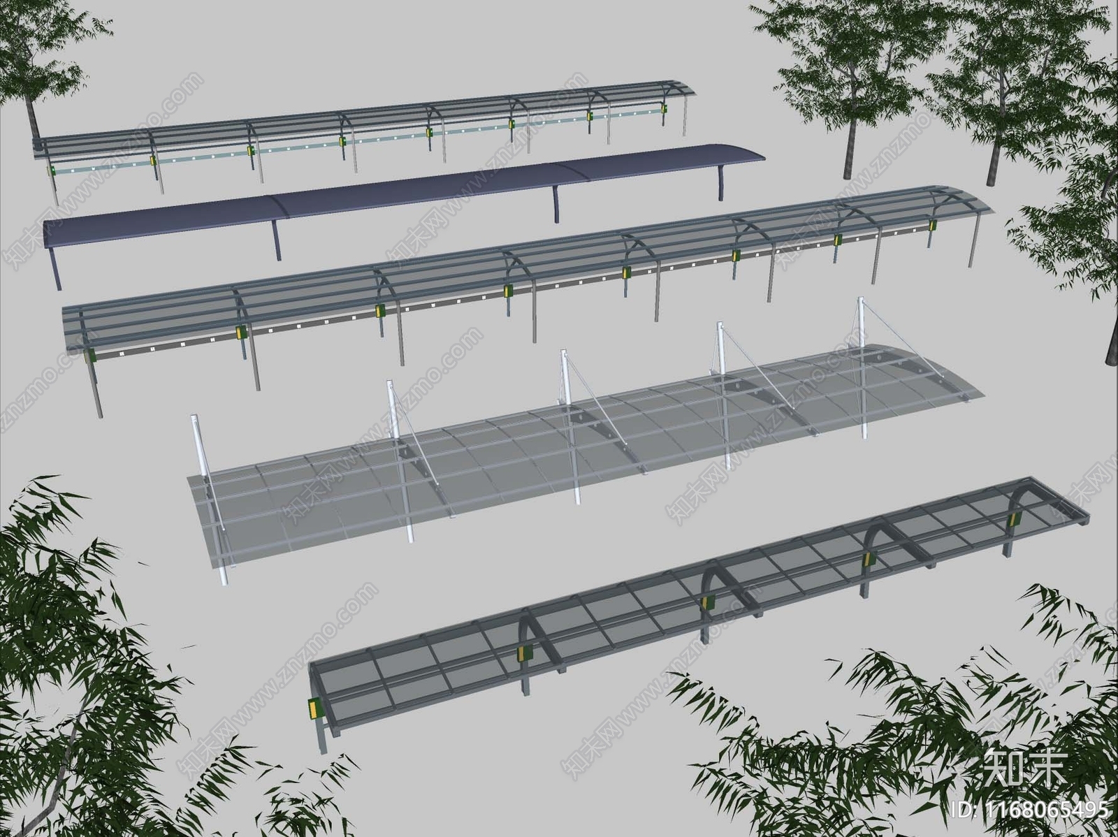 现代其他景观小建筑SU模型下载【ID:1168065495】