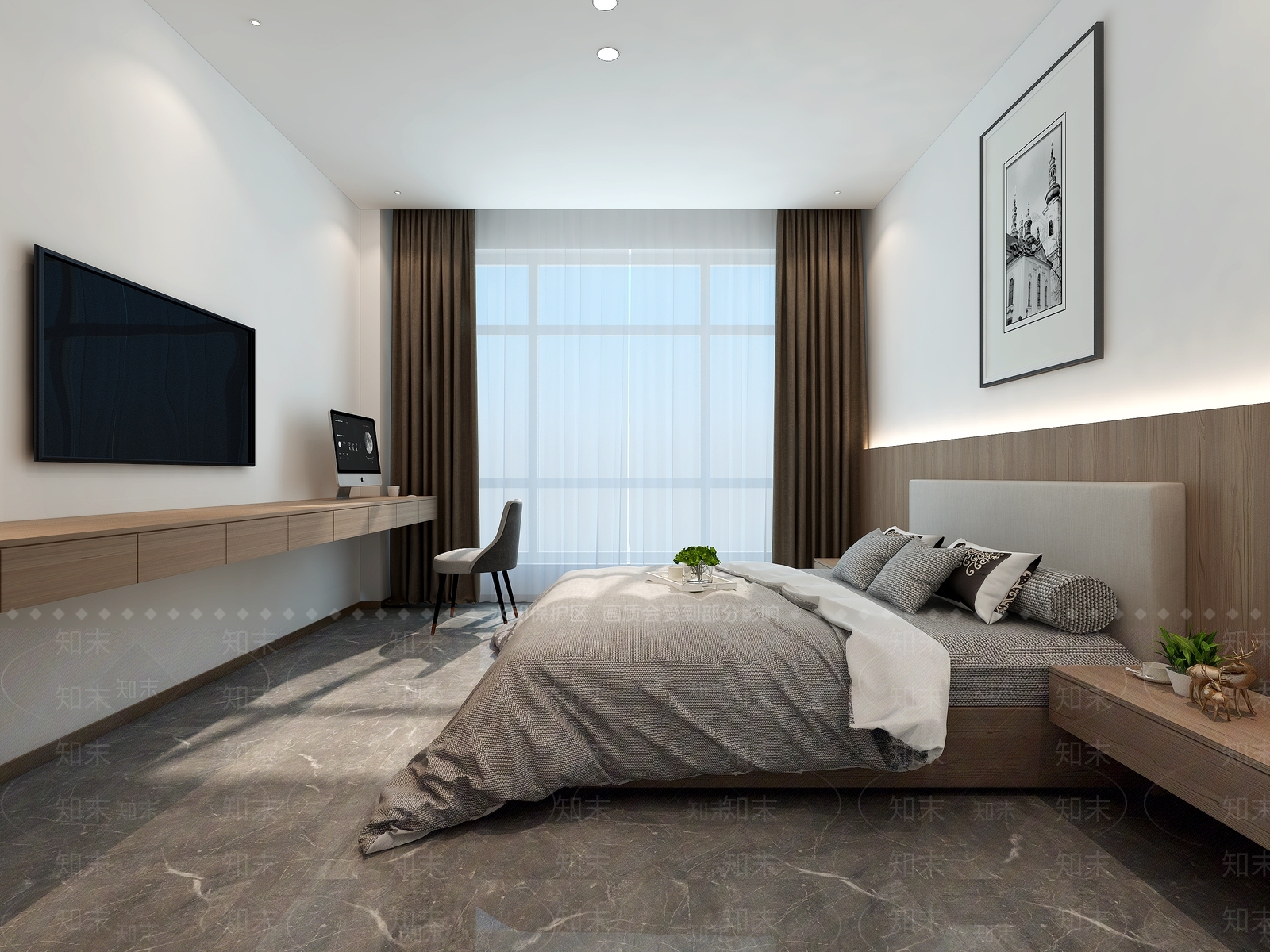现代民宿3D模型下载【ID:1168065829】