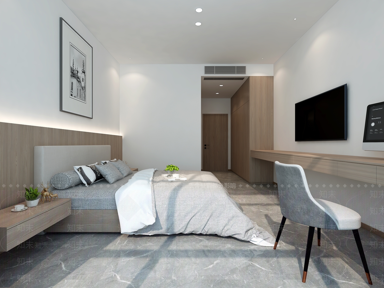 现代民宿3D模型下载【ID:1168065829】