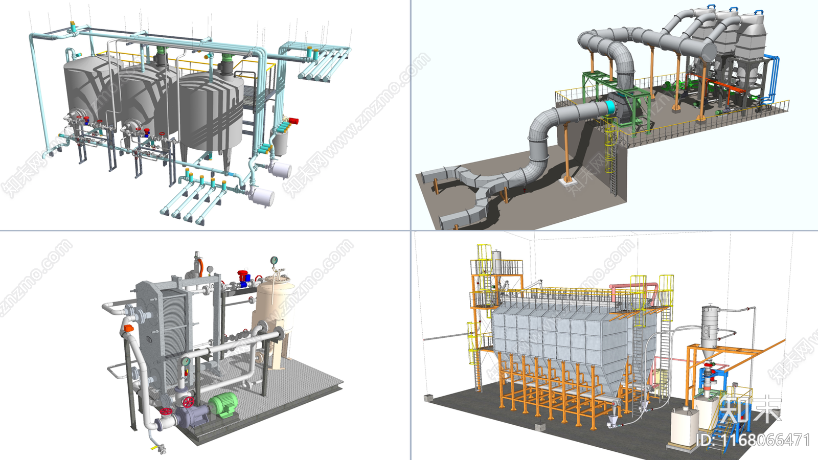 其他工业设备SU模型下载【ID:1168066471】