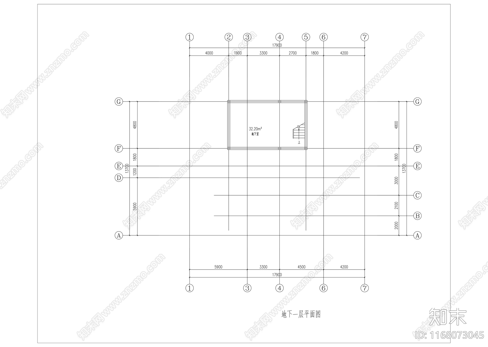 现代新中式别墅建筑cad施工图下载【ID:1168073045】