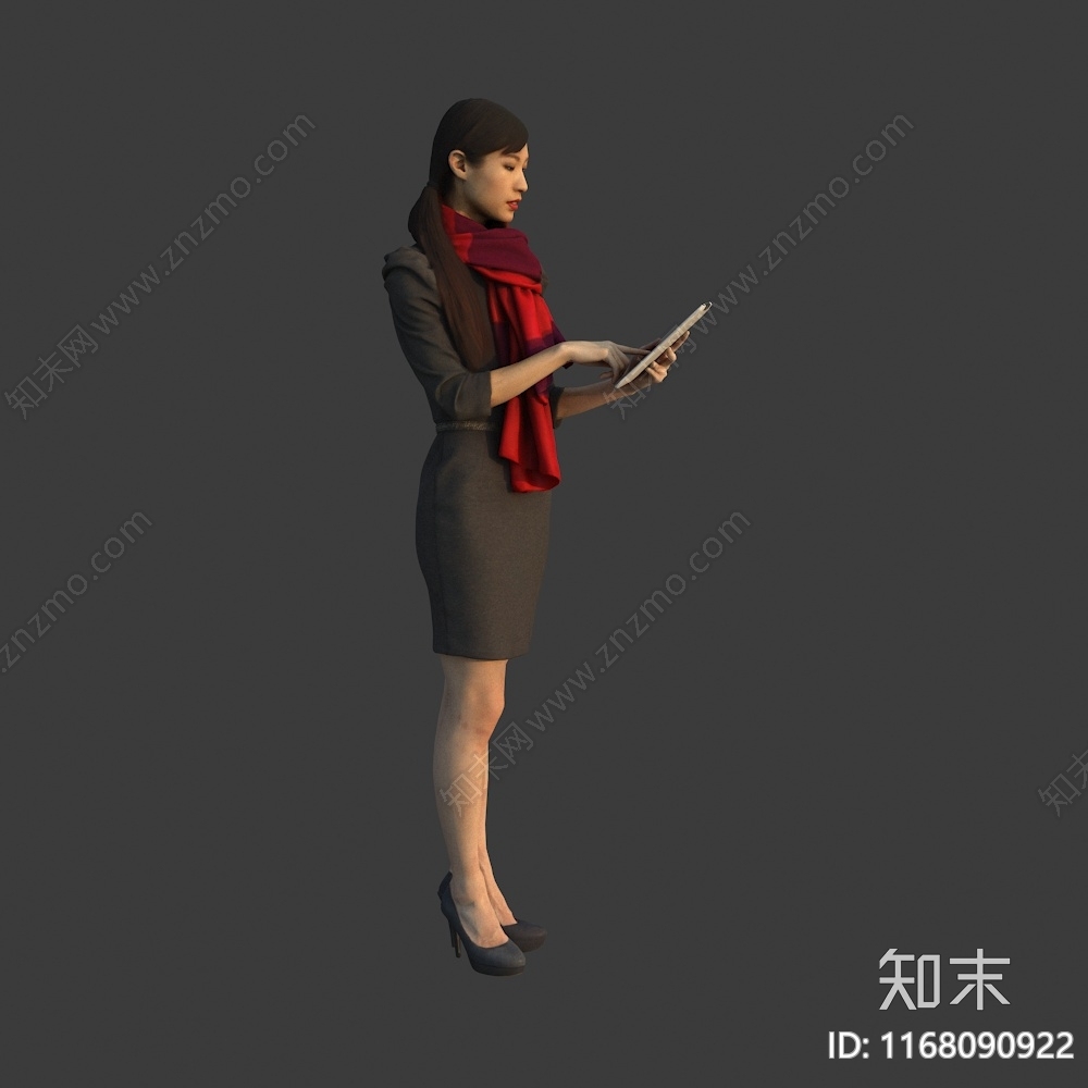 女人3D模型下载【ID:1168090922】