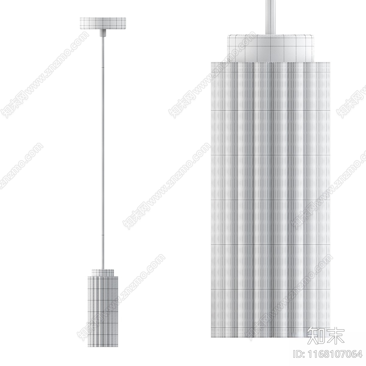 吊灯3D模型下载【ID:1168107064】