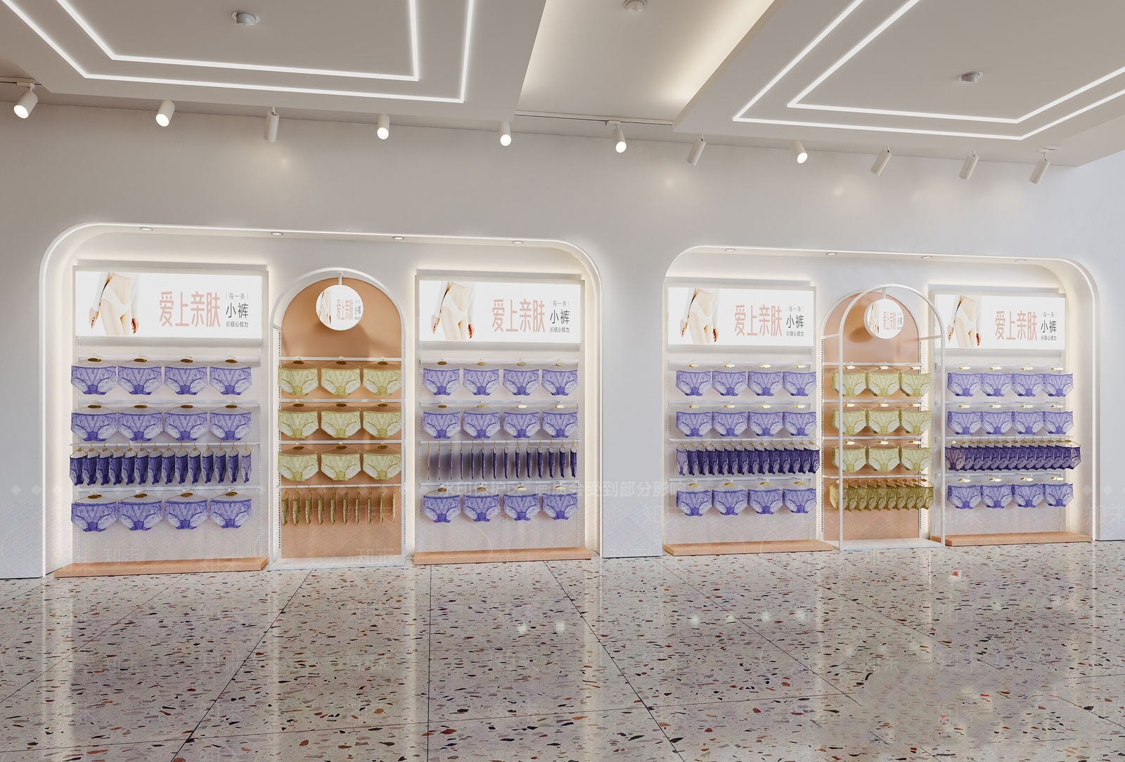 现代新中式服装店3D模型下载【ID:1168112723】