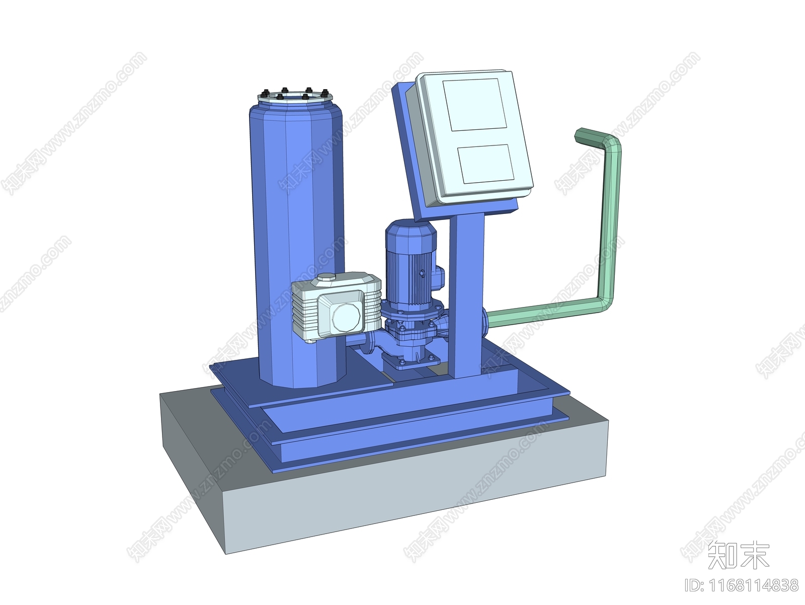 工业设备3D模型下载【ID:1168114838】