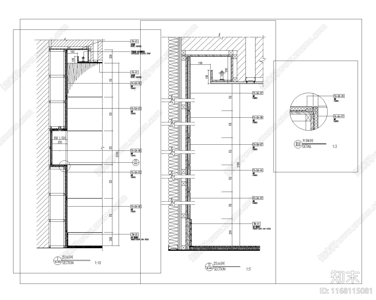 现代家具节点详图cad施工图下载【ID:1168115081】