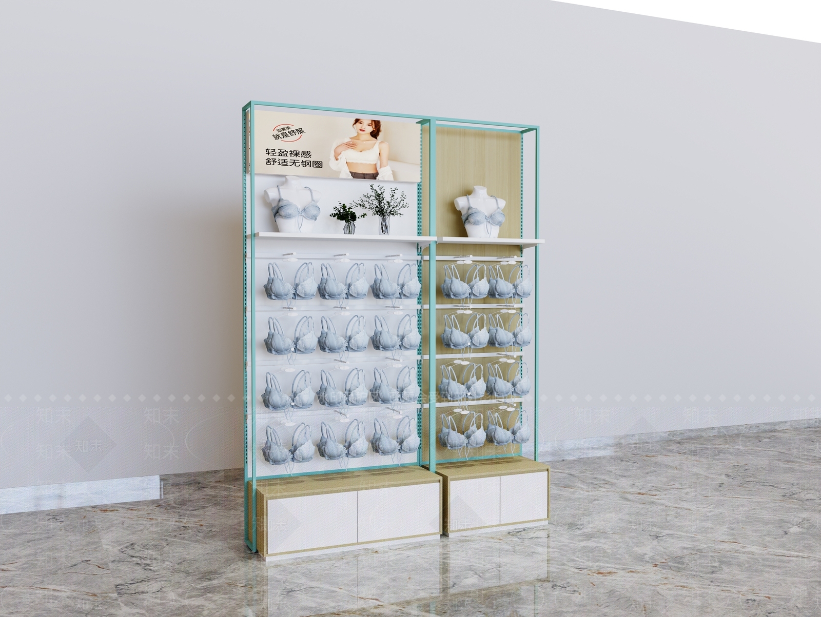 现代新中式商场3D模型下载【ID:1168116427】