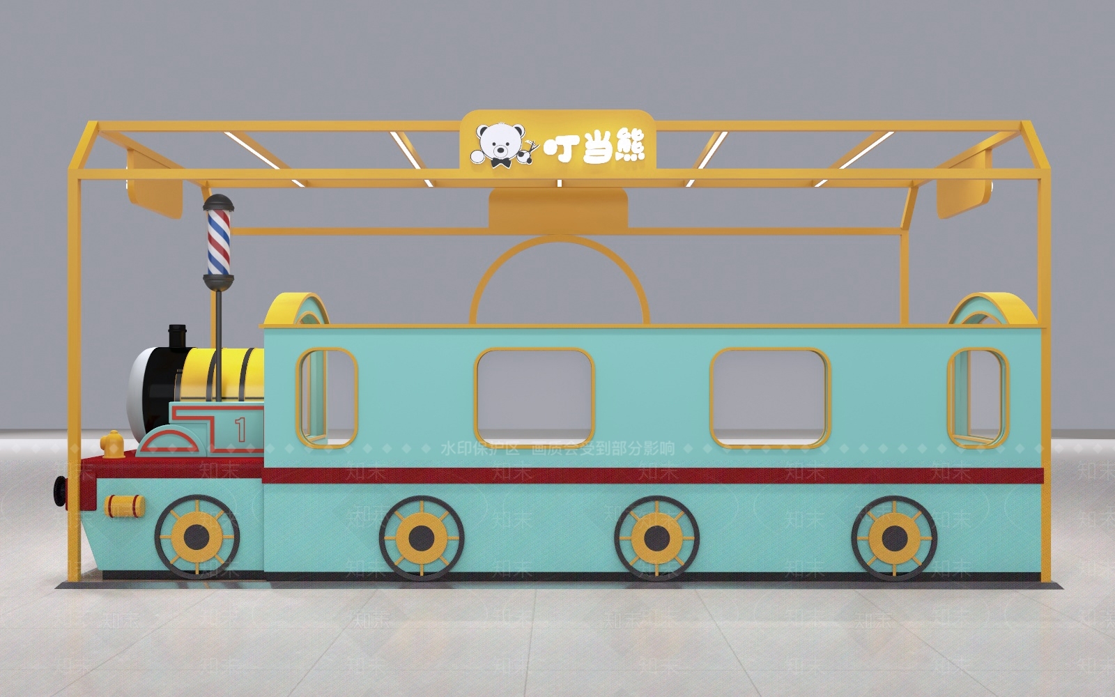 现代商场3D模型下载【ID:1168116539】