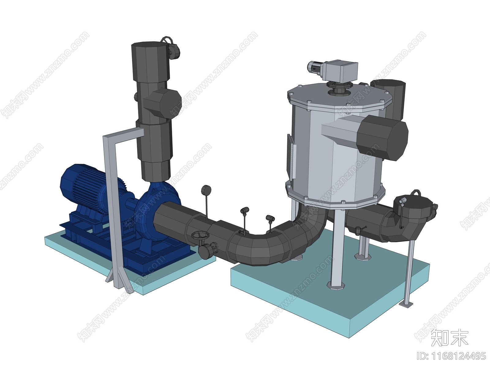 工业设备3D模型下载【ID:1168124495】